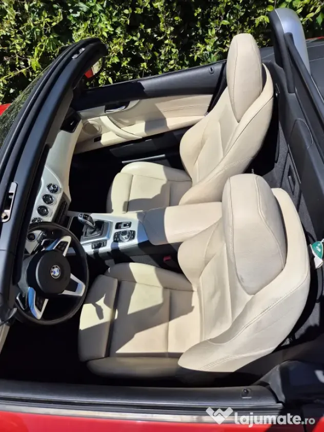 BMW Z4 sDrive28i E89 • 2016 • 71.300 km • Roșu cu Tapițerie Bej • TVA Deductibil