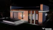 Casa individuala parter - 4 camere 2 bai - teren 309mp 