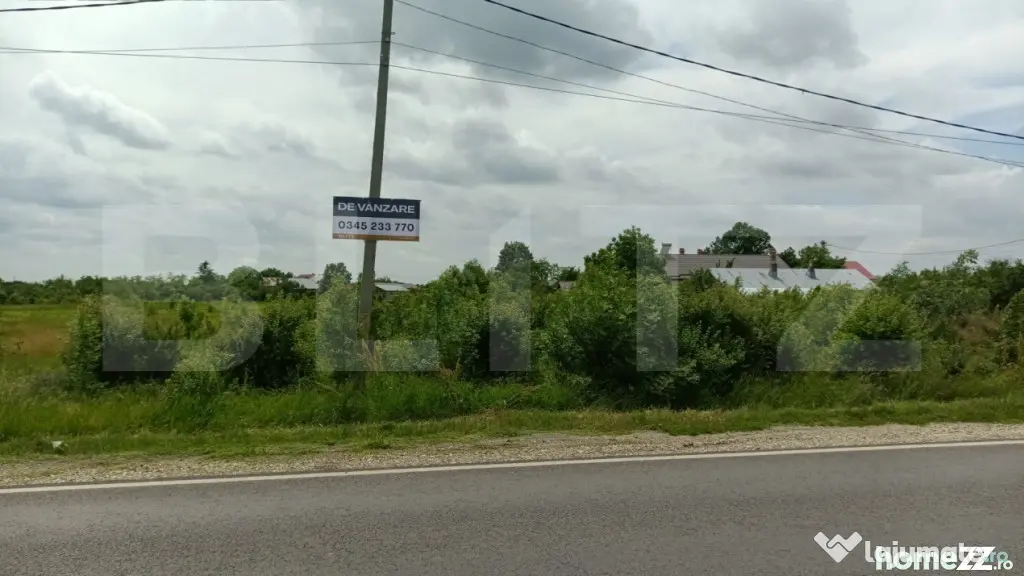 Teren intravilan, vizibilitate maximă, 3.000 mp, zona Coste - Costestii Din Deal (Dambovita)