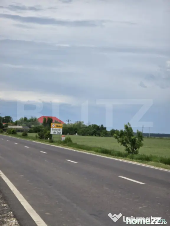 Teren intravilan, vizibilitate maximă, 3.000 mp, zona Coste - Costestii Din Deal (Dambovita)