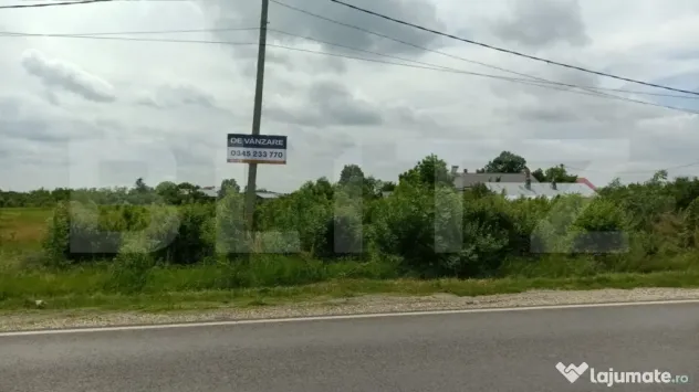 Teren intravilan, vizibilitate maximă, 3.000 mp, zona Coste