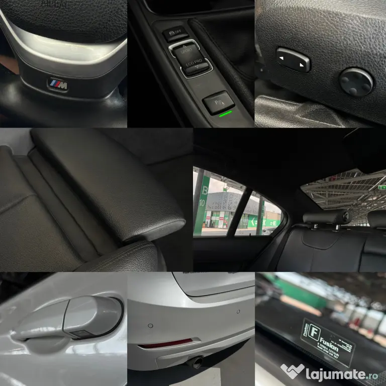 BMW Seria 3 F30 2015 2.0 diesel - Pachet M interior, Scaune sport piele, navi