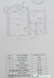 Garsoniera-Decomandata-Etaj 1/8- Bloc Stradal/Mixt- Metro Bu 