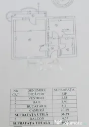 Garsoniera-Decomandata-Etaj 1/8- Bloc Stradal/Mixt- Metro Bu 