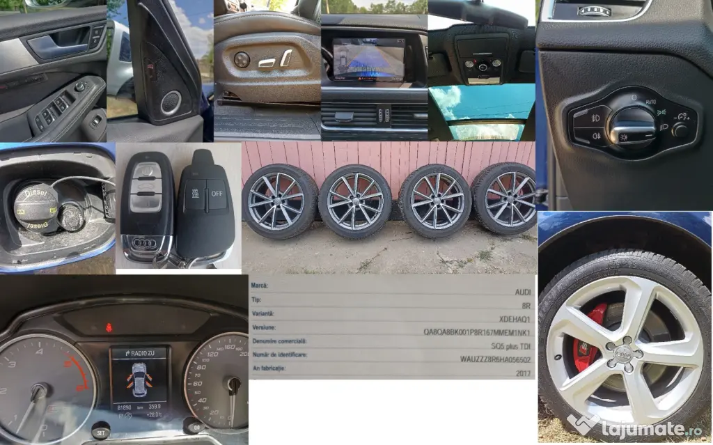 Audi SQ5 2017 3.0 TDI V6, 340 CP Quattro Tiptonic
