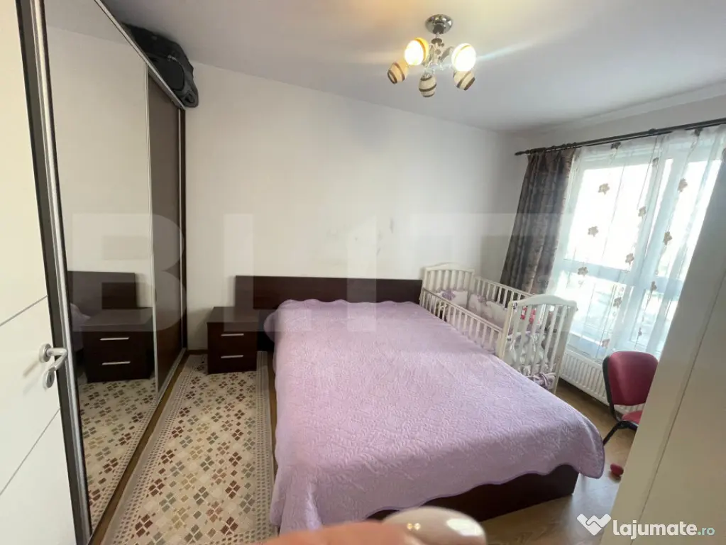 Apartament 2 camere de vânzare, 48 mp, mobilat și utilat,