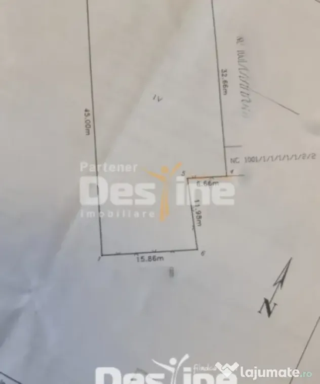 COMISION 0% CUMPARATOR - Teren intravilan 900 mp - Vișan, B