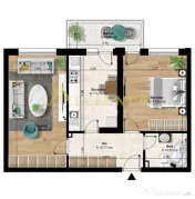 { Miraslau } 10 minute de metrou { Apartament 2 camere } 