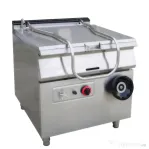 Tigaie electrică basculantă cu capacitate de 80L.