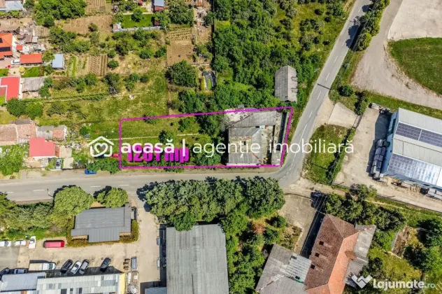 Teren de 1261 mp pe colt, in Aradul Nou, cu front de 60 m...