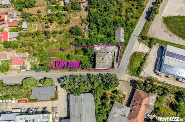 Teren de 1261 mp pe colt, in Aradul Nou, cu front de 60 m...
