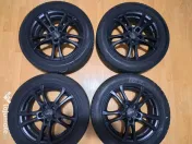Set 4 jante + anvelope vară 205/55/R16 – 5 prezoane 