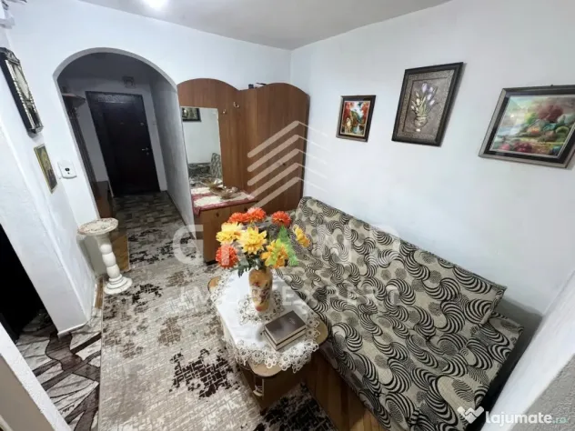 3 camere decomandate | 2 Balcoane | Etaj 1 | Mănăștur/Meh