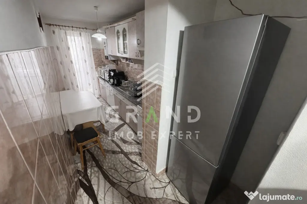 3 camere decomandate | 2 Balcoane | Etaj 1 | Mănăștur/Meh