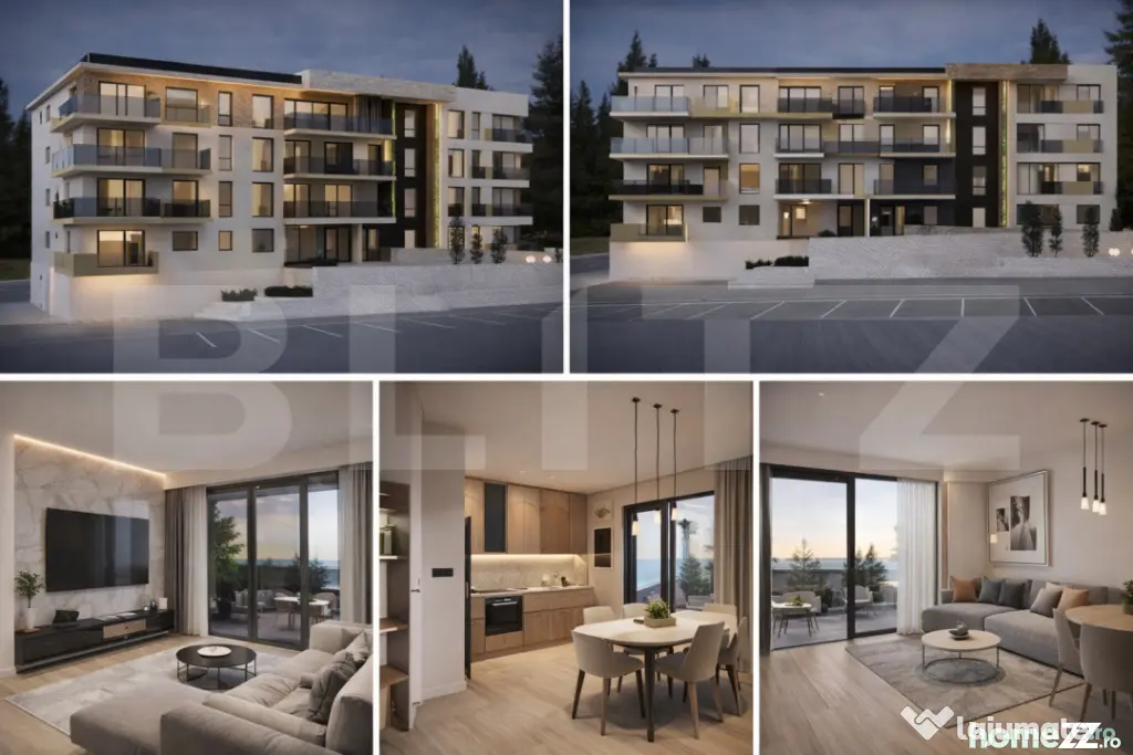 Apartament 2 camere, 55.47 mp, zona Tudor