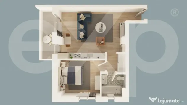 TVA inclus | Apartament 2 camere in Mioveni | Bloc Nou | Com