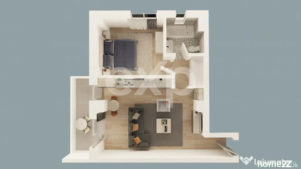 Apartament 2 camere in Mioveni | Bloc Nou | intabulat si fin