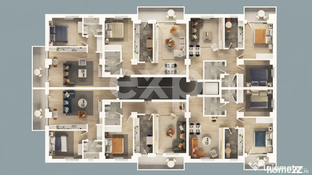 Apartament 2 camere in Mioveni | Bloc Nou | intabulat si fin