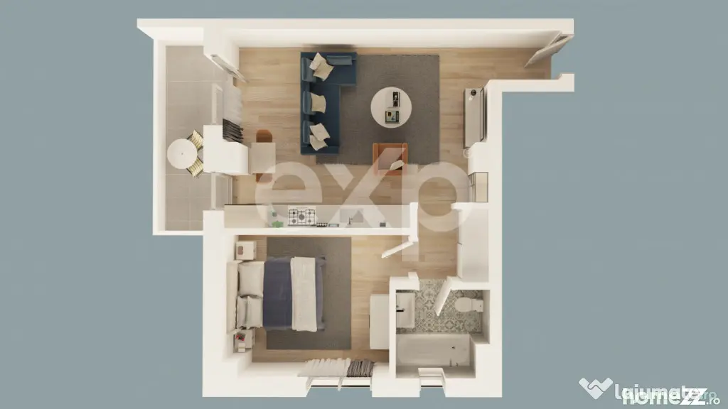 Apartament 2 camere in Mioveni | Bloc Nou | intabulat si fin - Mioveni (Arges)