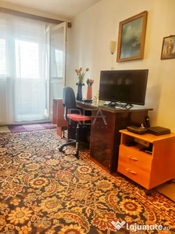 2 camere Sălăjan decomandat, et. 2, metrou, 53 mp, reabili