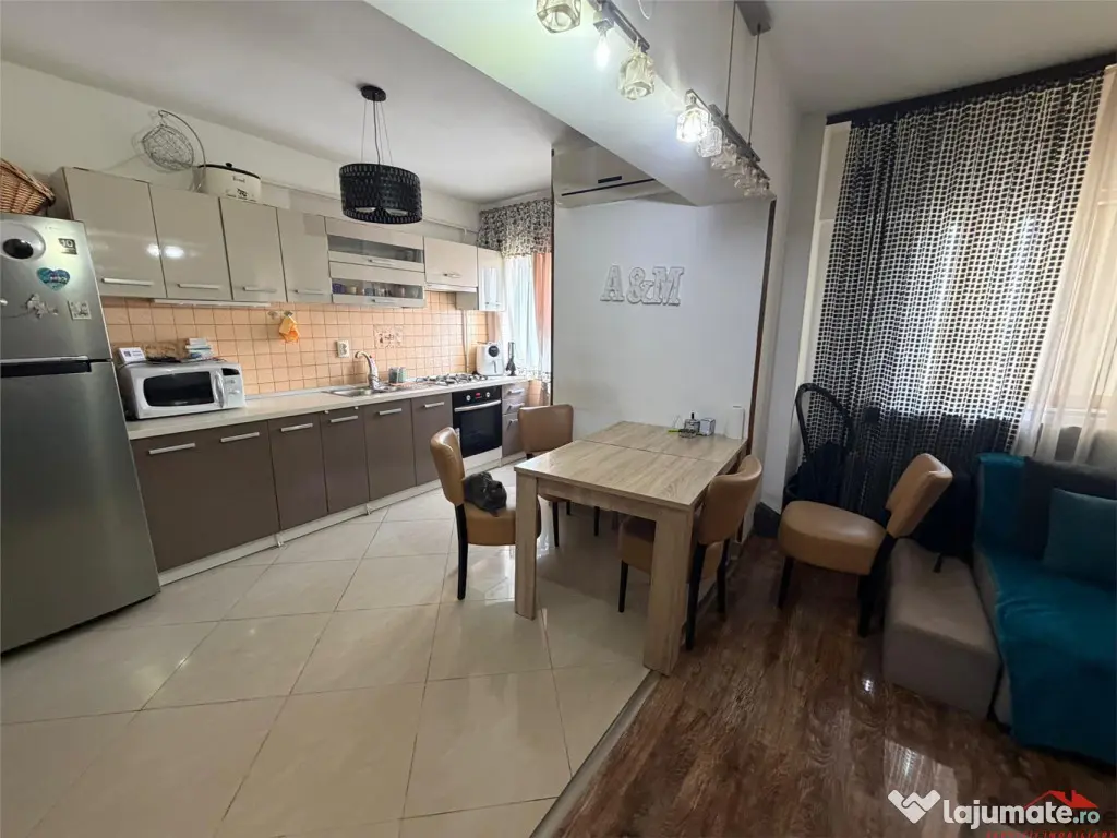 Apartament 3 camere, , Electrica - PNL, etaj 6 , mobilat si