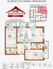 Apartament 3 camere SubCetate Faza 2 
