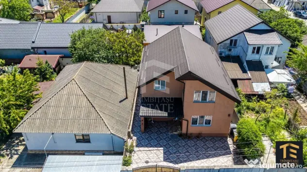 Casă P+M Năvodari | 6 camere | Curte superb amenajată