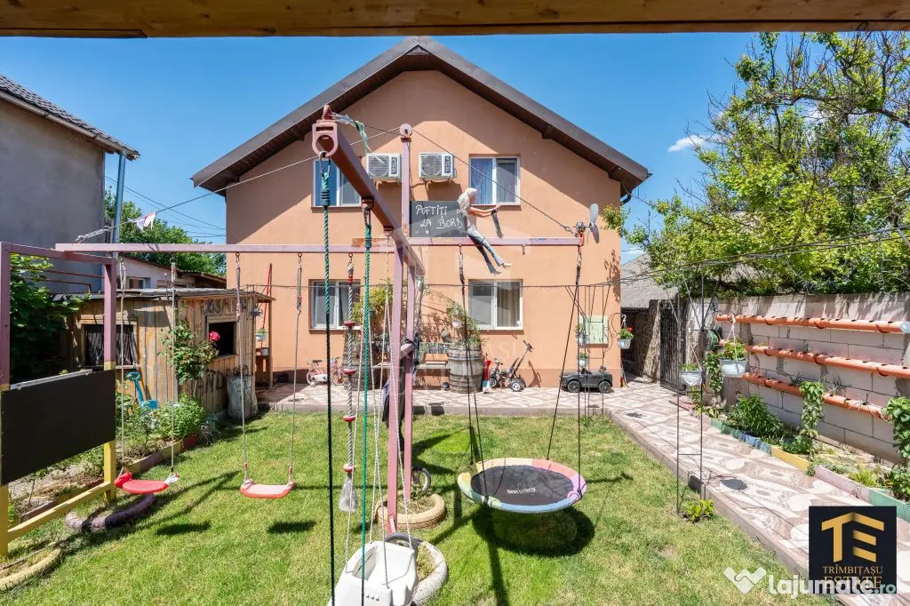 Casă P+M Năvodari | 6 camere | Curte superb amenajată