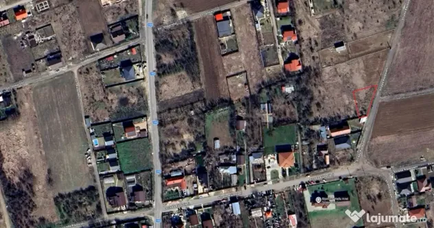 Teren intravilan Vadu Anei, deschidere dublă rară 37m + 27m