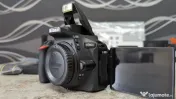 Nikon D5600 Body (Doar 7006 cadre) + Grip Meike + 6 Acumulatori + Accesorii