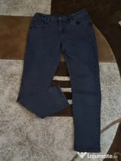 Jeans negru lung