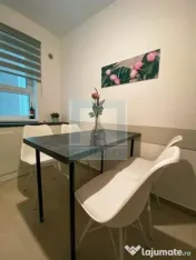 Apartament 3 camere , 2 bai, mobilat/utilat - zona Tractorul 