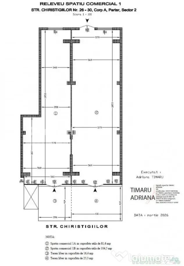 Obor - Avrig Park | Spațiu Comercial 89 mp + Terasa 16MP |