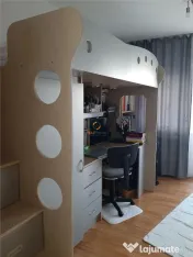 Decomandat cu centrala /2 camere/Zona Dambovita/Mansarda 