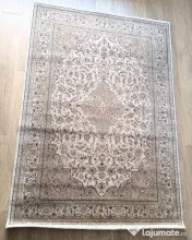 Covor persan bej, grena, verde - 160x230cm 