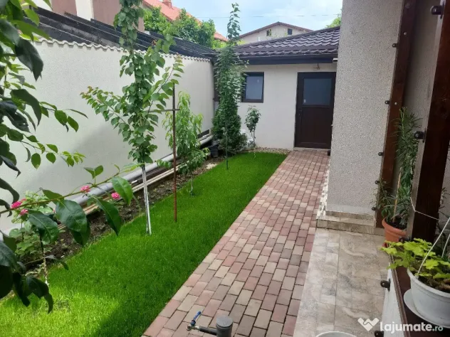 Casa P+1+garaj+terasa,gaz,curent,canalizare,apa,utilata+mobilata