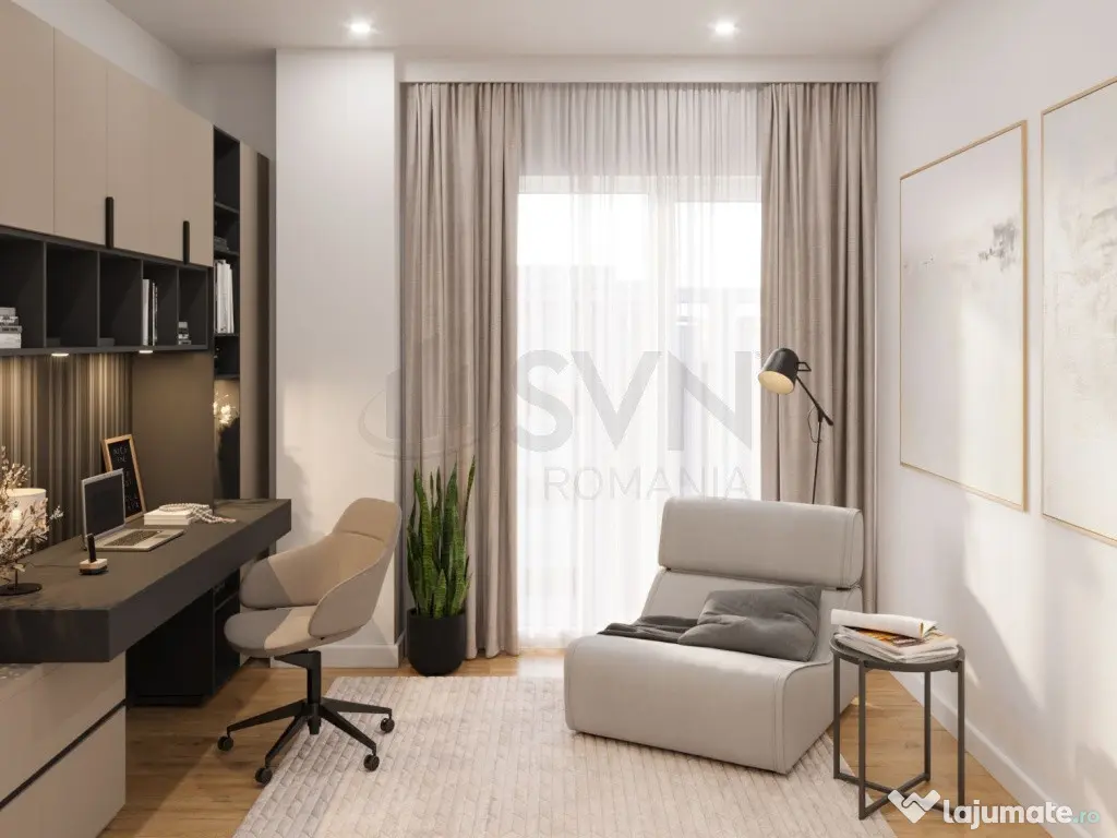 Apartament 2 camere cu gradina Aviatiei Nord