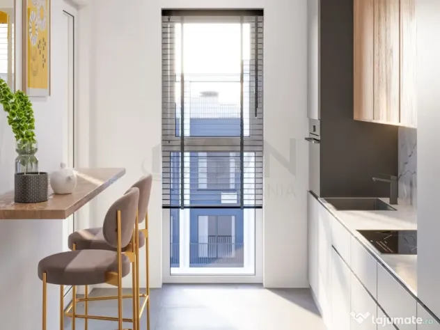 Apartament 2 camere cu gradina Aviatiei Nord
