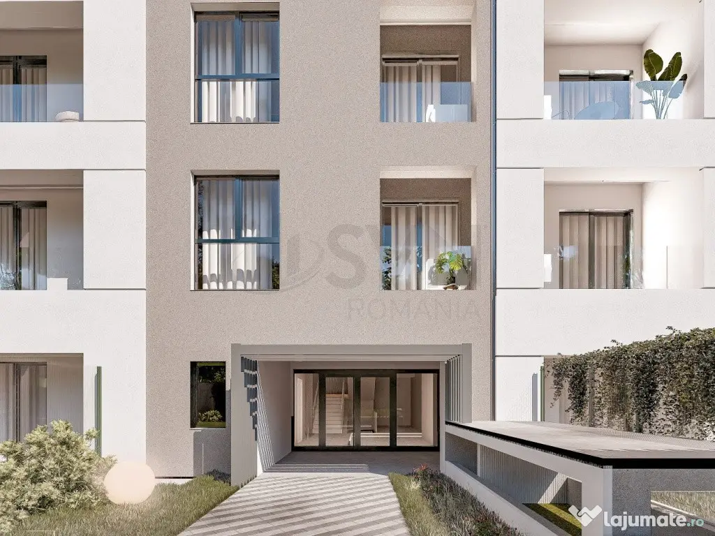 Apartament 2 camere cu gradina Aviatiei Nord
