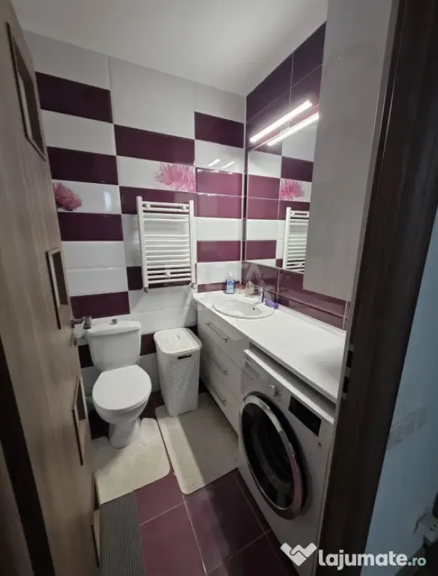2 camere- 59,59 mp- Centrala Proprie- Bloc 2015- Sebastian