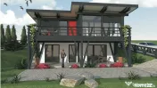 Vila 5 camere HUF Haus Balotesti vedere lac 