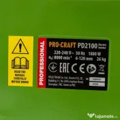 Rindea/abric cu grosime PROCRAFT PD2100 , 1800 W, 8000 rpm