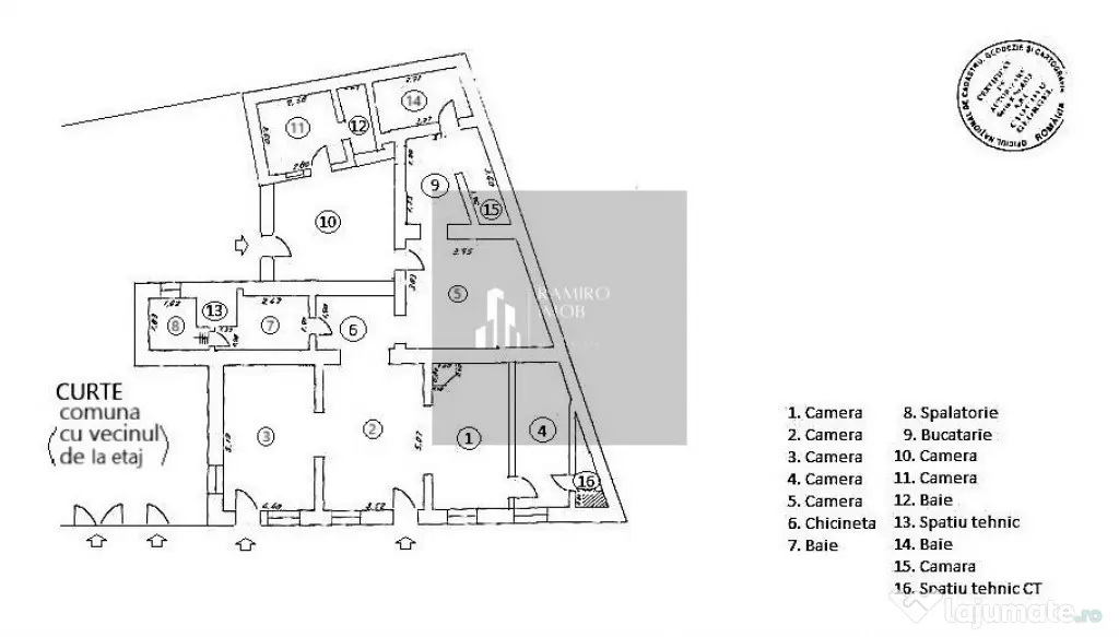 Apartament/ Casa 146mp 7camere Bulevadul Marasesti -birou...