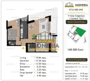 9 Vista Grigorescu – 0% Comision – 3 camere – 300 m Me 