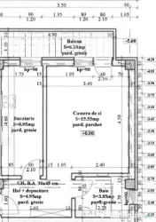 Apartament 38.45 mp - Hlincea - Poitiers 