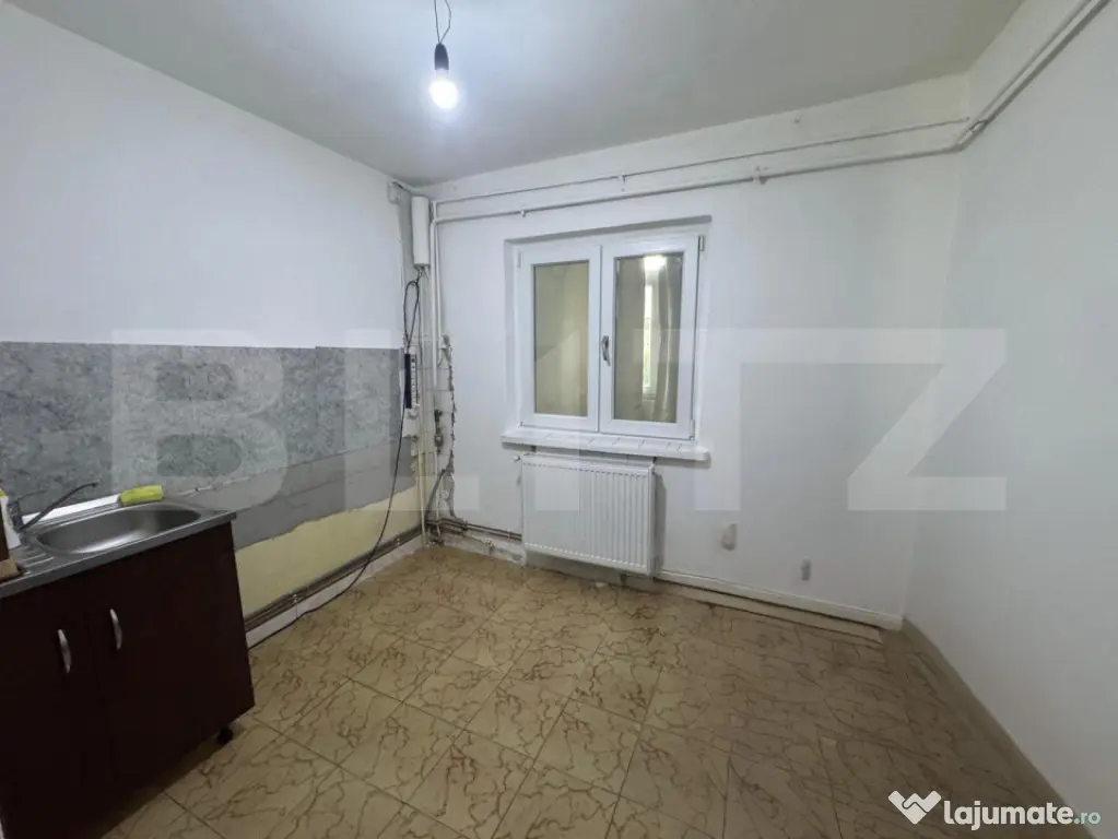 Apartament 2 camere, centrala si AC, zona Rond cartier Rovin