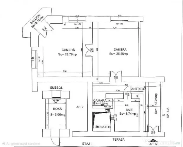 Apartament de inchiriat, 83.80 mp, zona Iosefin