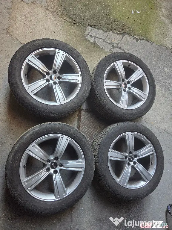 Jante aliaj originale Audi 19" S-Line A8 Q5 anvelope vara Goodyear 235/55 R19