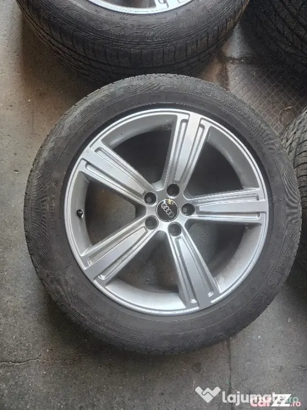 Jante aliaj originale Audi 19" S-Line A8 Q5 anvelope vara Goodyear 235/55 R19