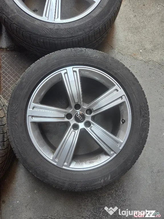 Jante aliaj originale Audi 19" S-Line A8 Q5 anvelope vara Goodyear 235/55 R19